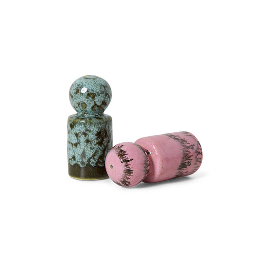 Hkliving 70s ceramics - Pepper & salt Baroque