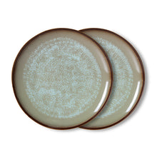 Afbeelding in Gallery-weergave laden, Pre order Hkliving 70s ceramics: dinner plates set - Contrast
