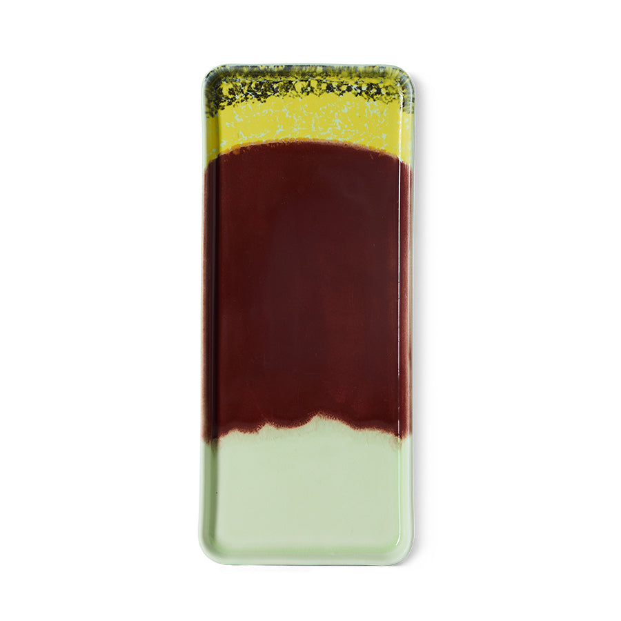 Hkliving 70s ceramics - Cake tray Cherry