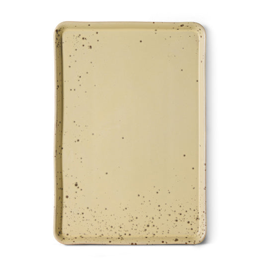 Hkliving 70s ceramics - Large tray Grit