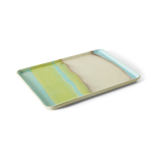Hkliving 70s ceramics - Large tray Glint