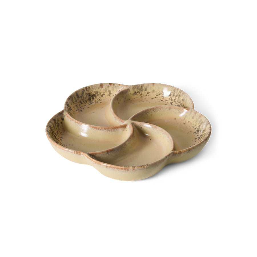 Hkliving 70s ceramics - Snack tray Grit