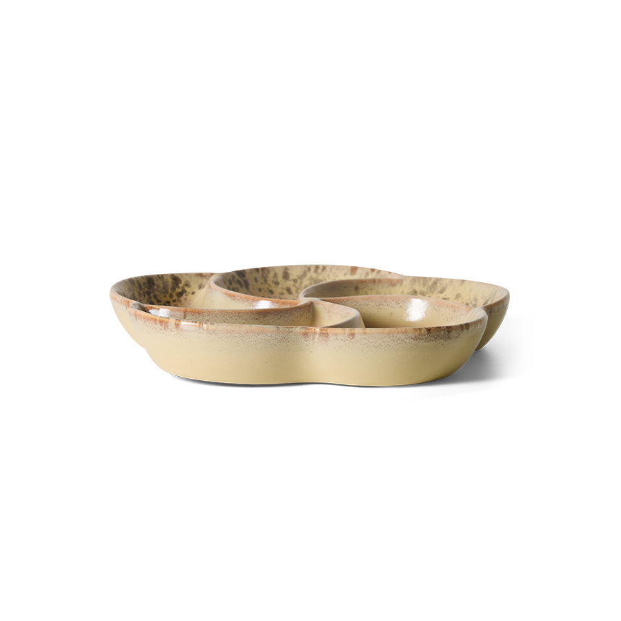 Hkliving 70s ceramics - Snack tray Grit