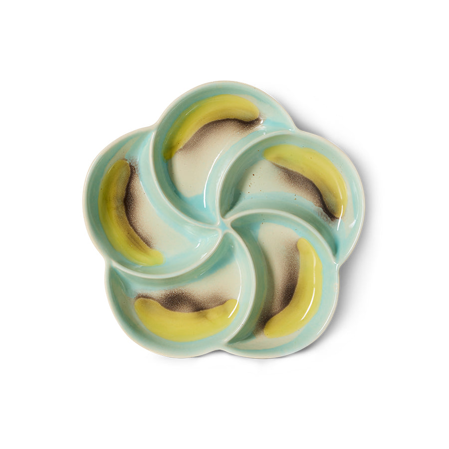 Hkliving 70s ceramics - Snack tray Glint