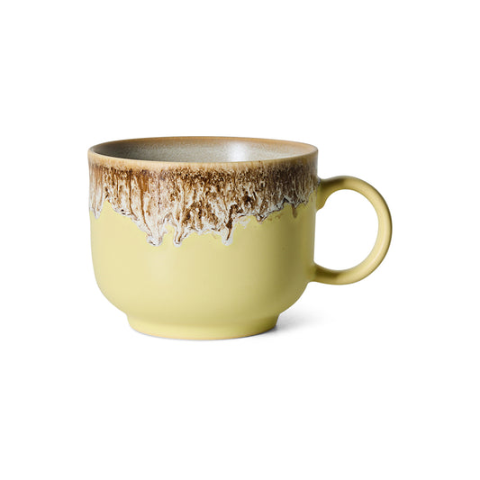 Hkliving 70s ceramics - Tea cup, Custard