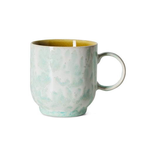 Hkliving 70s ceramics - Cafe mug, Lotus