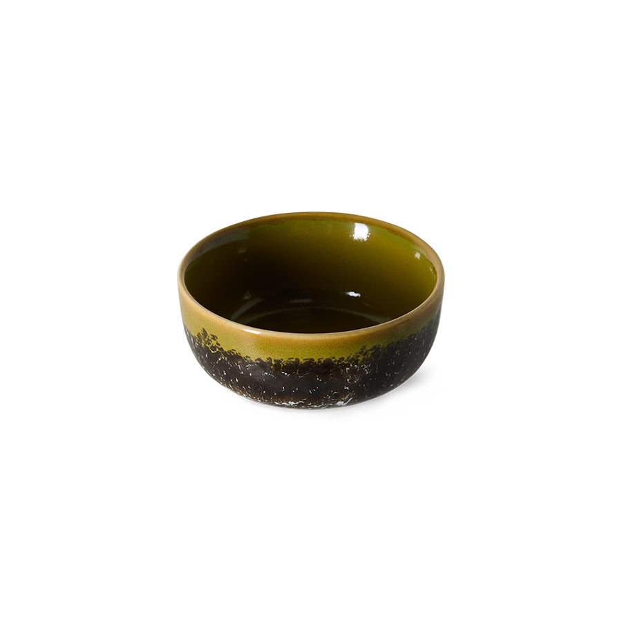 Hkliving 70s ceramics - Tapas bowl, Truffle