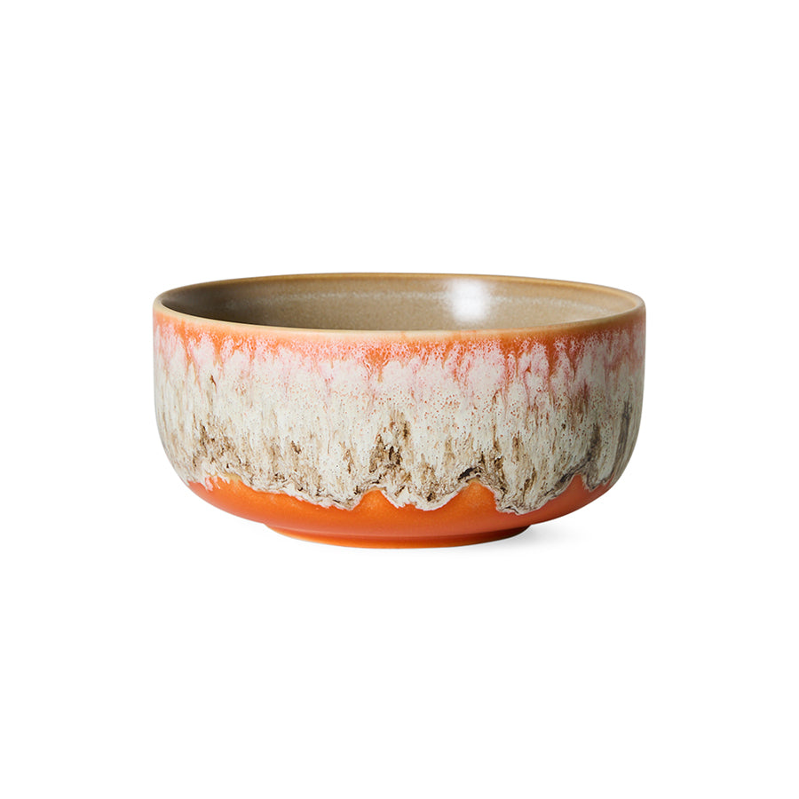Hkliving 70s ceramics - Dessert bowl, Fierce