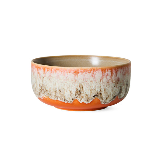 Hkliving 70s ceramics - Dessert bowl, Fierce