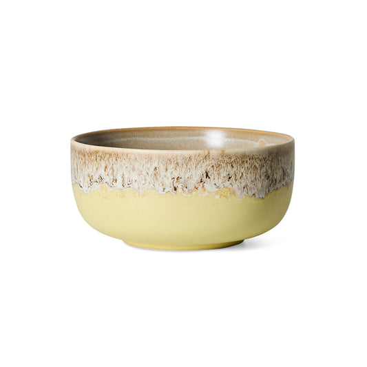 Hkliving 70s ceramics - Dessert bowl, Custard