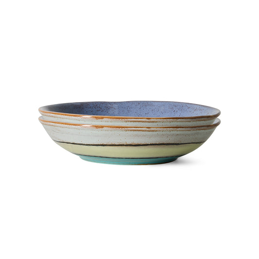 Hkliving 70s ceramics - Curry bowls, muted