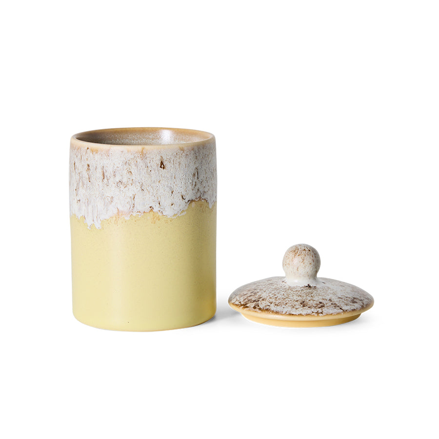 Hkliving 70s ceramics - Jar, custard