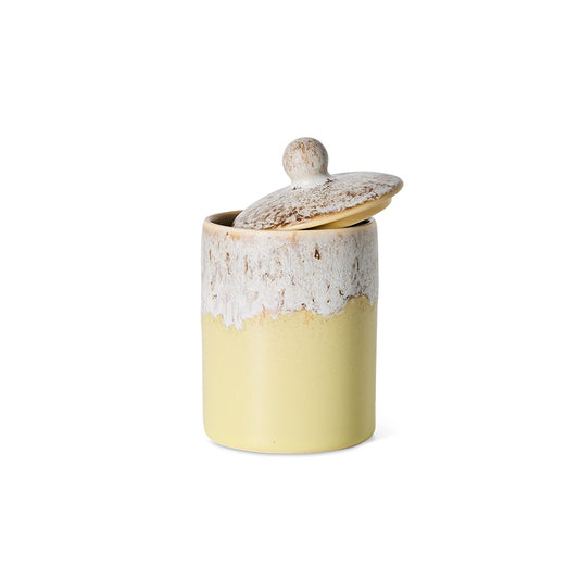 Hkliving 70s ceramics - Jar, custard