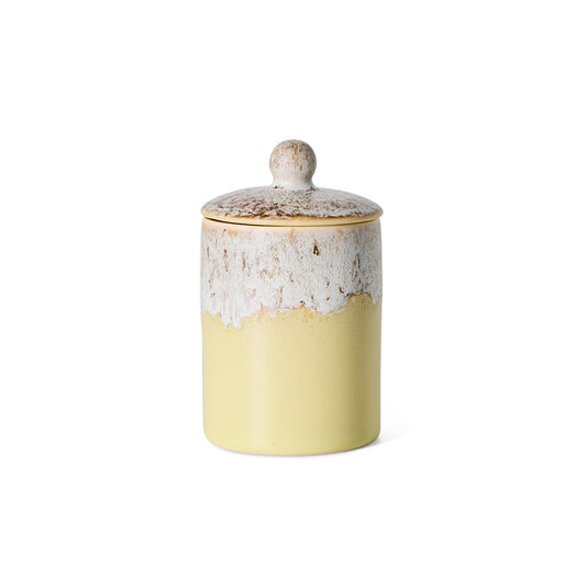 Hkliving 70s ceramics - Jar, custard