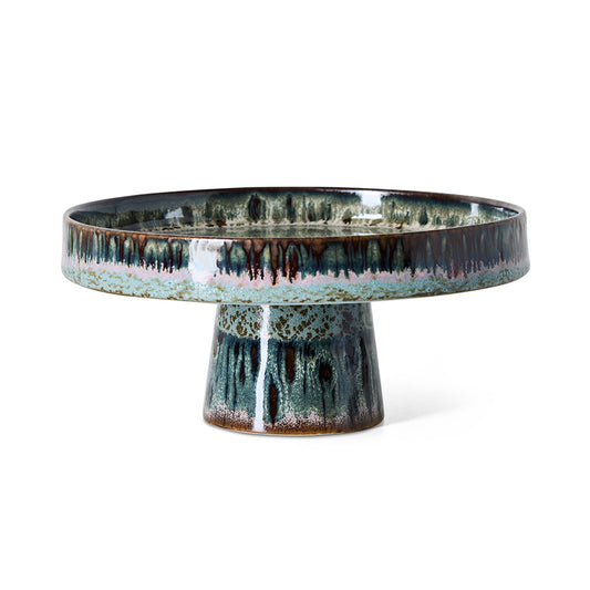 Hkliving 70s ceramics - Bowl on base, Birthstone