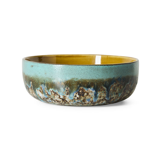 Hkliving 70s ceramics - Salad bowl, Agave