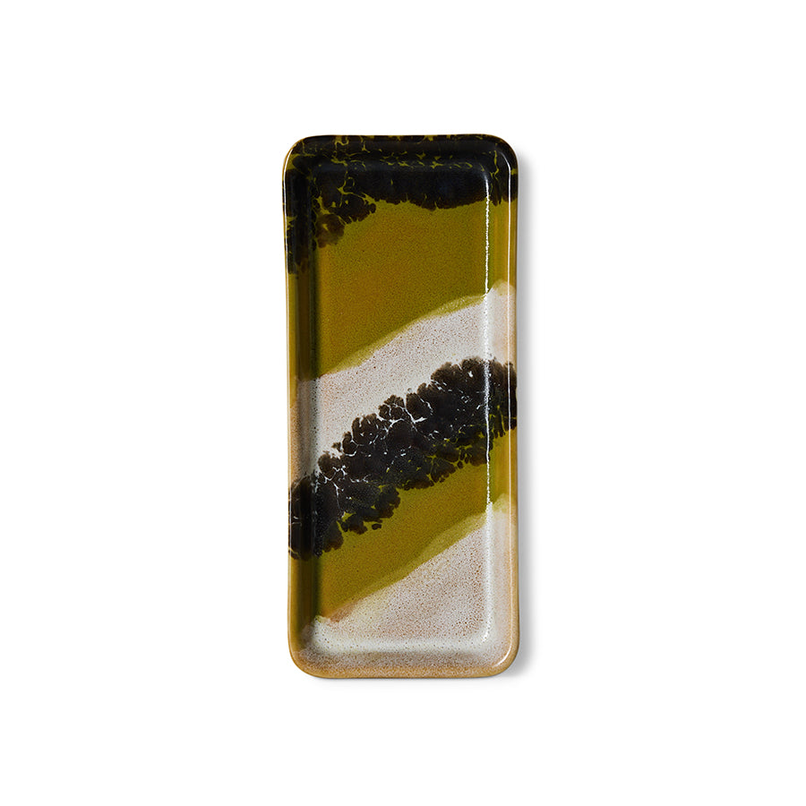 Hkliving 70s ceramics - Small dish, truffle