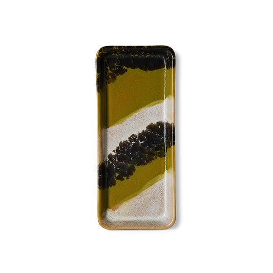 Hkliving 70s ceramics - Small dish, truffle
