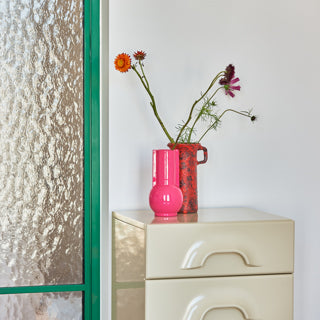 Hkliving Ceramic vaas - Hot pink