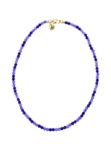 Afbeelding in Gallery-weergave laden, Bonnie Studio&#39;s - Roger Double purple necklace
