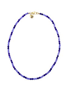 Bonnie Studio's - Roger Double purple necklace