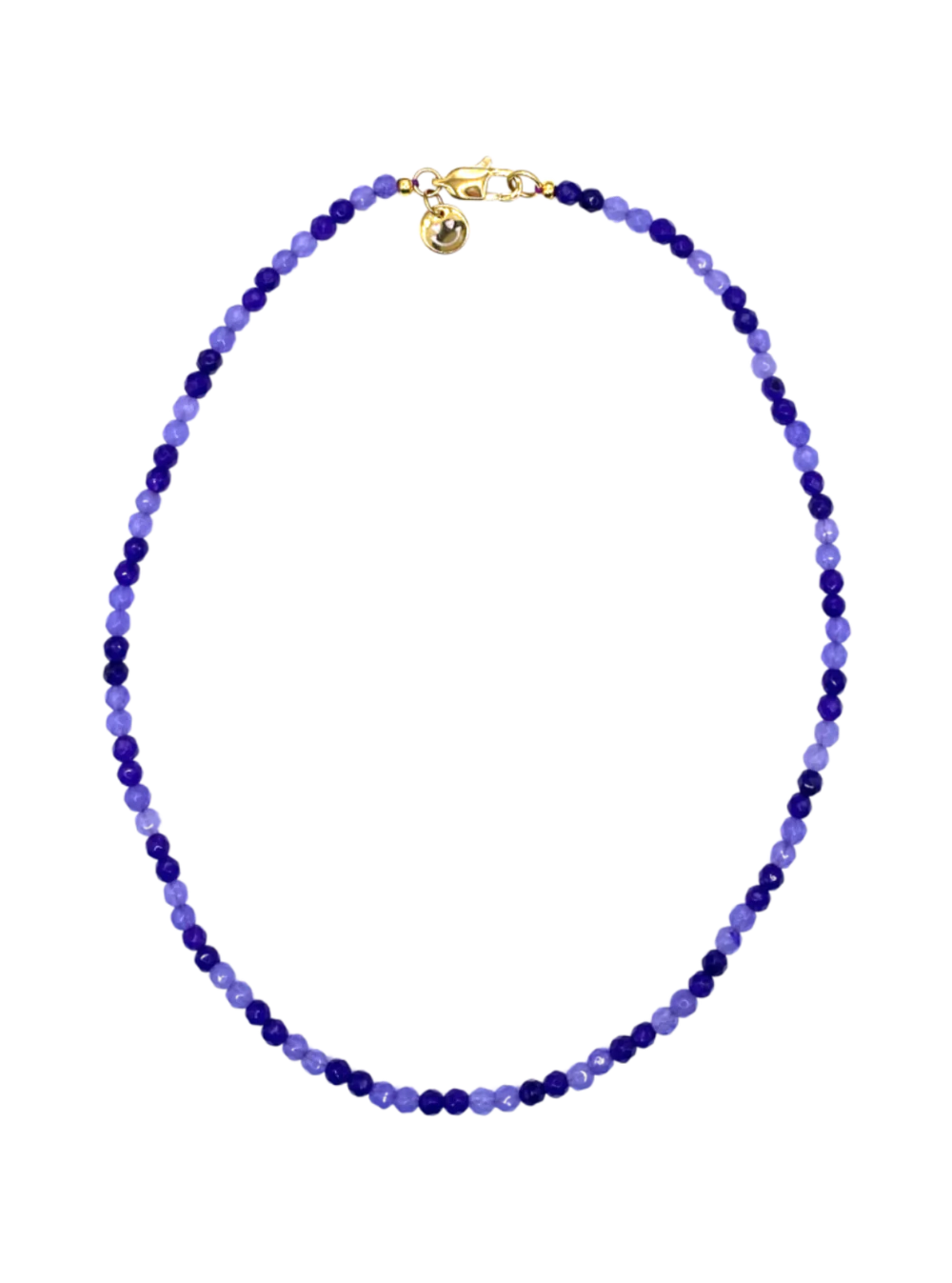 Bonnie Studio's - Roger Double purple necklace