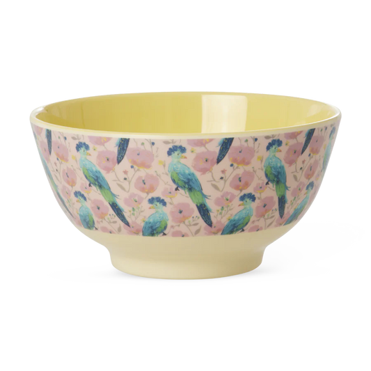 Melamine bowl medium - Exotic print