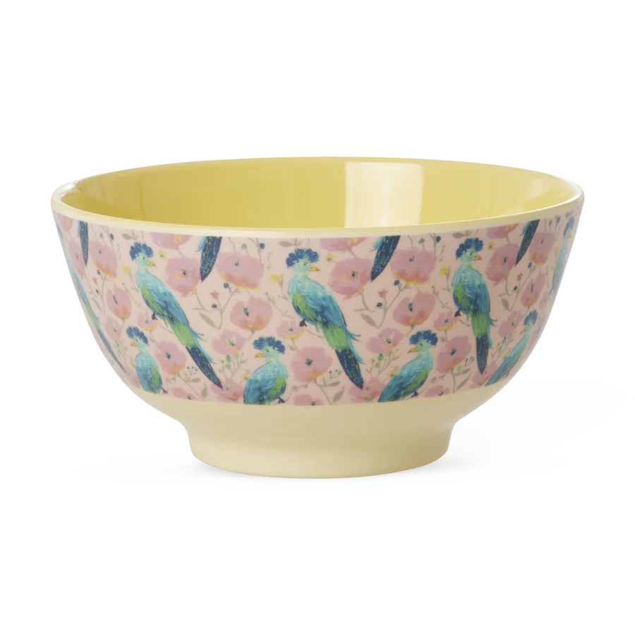 Melamine bowl medium - Exotic print