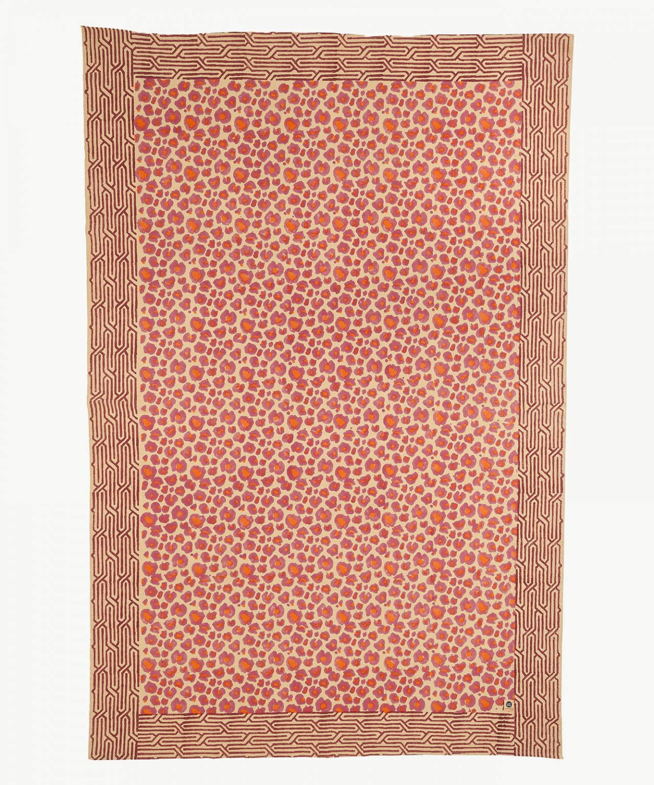 Doing Goods - Pink Leopard Single Plaid in draagtas