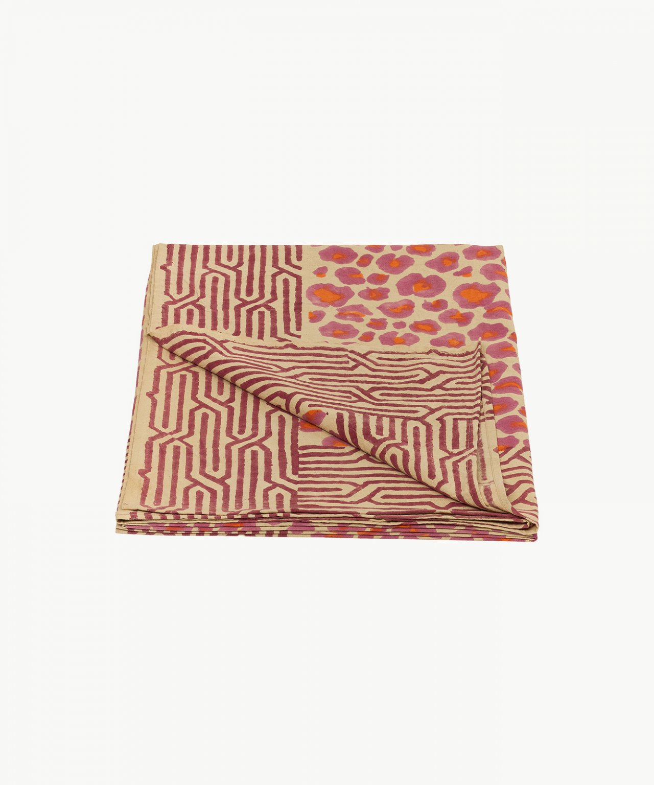 Doing Goods - Pink Leopard Single Plaid in draagtas