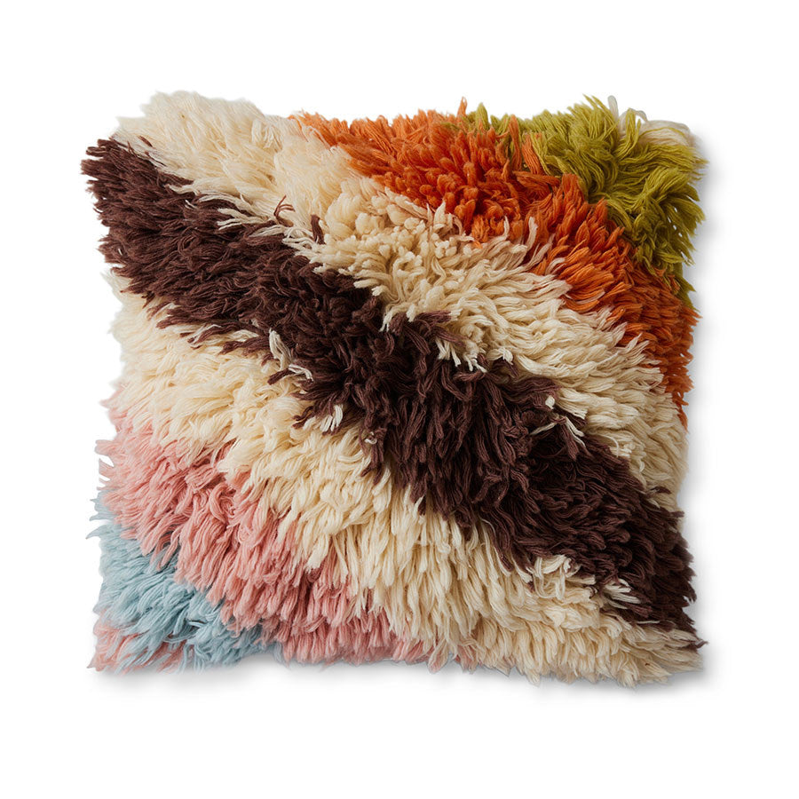 Hkliving Fluffy cushion - Striped