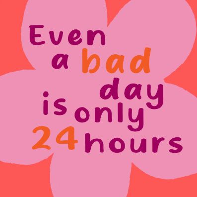 Tegeltje - Bad day