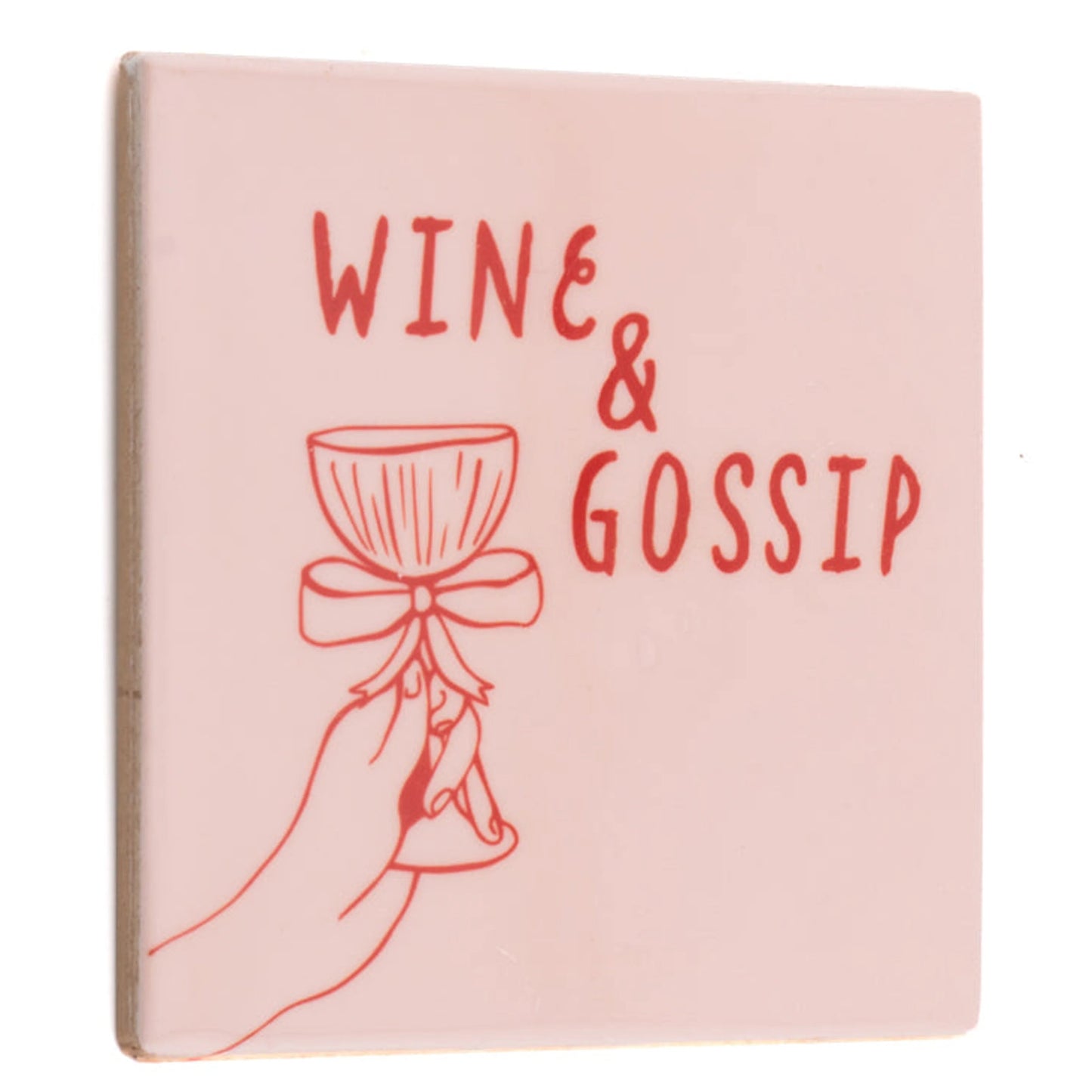 Tegeltje - Wine en Gossip