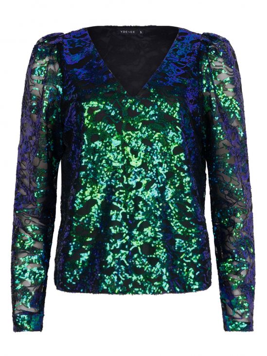 Top Hayden - Green/Gold