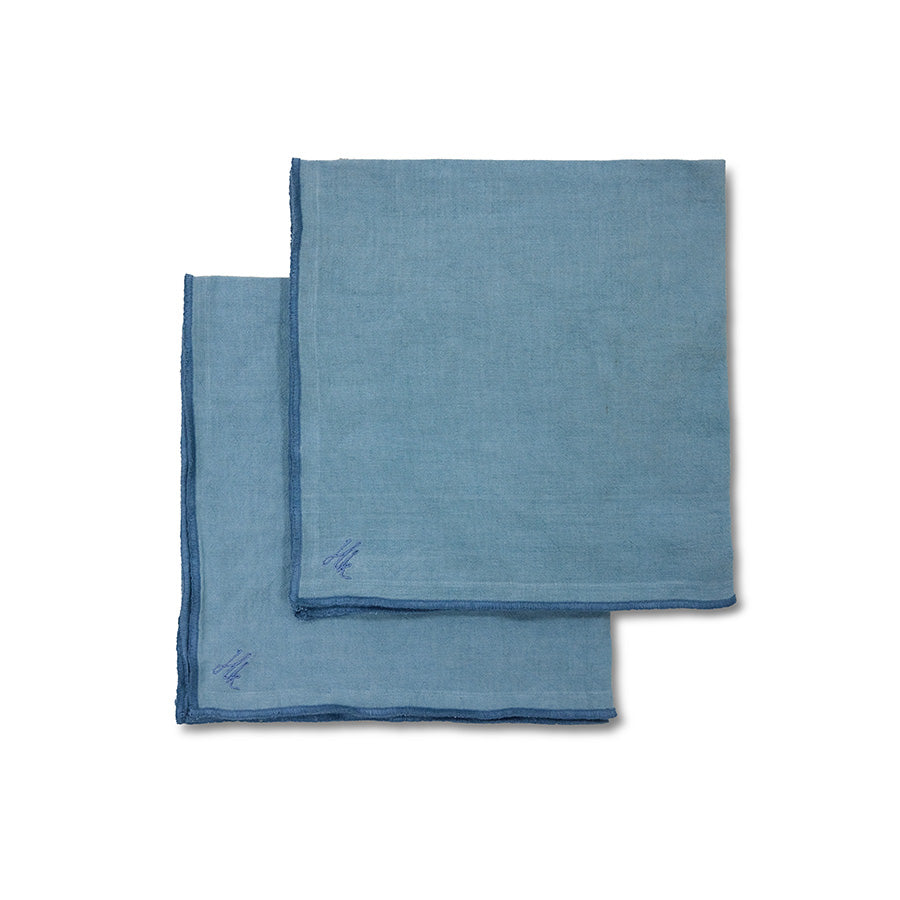 Hkliving Ease napkins set van 2 - Mist blue