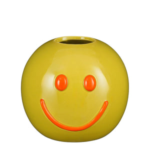 Vaas smiley - Groen