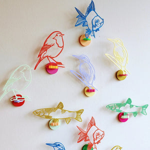 Joeff - Kunstcollectie vogels en vissen - MUUSS