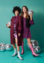 Afbeelding in Gallery-weergave laden, Dress Bailey - Purple Leopard
