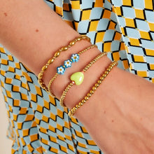 Afbeelding in Gallery-weergave laden, Armbandje bloemetjes - Blauw
