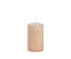 Rustik lys glitter kaars - Blossom