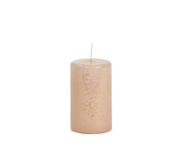 Rustik lys glitter kaars - Blossom