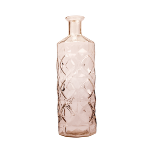 Glazen fles - Koraal