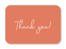 Afbeelding in Gallery-weergave laden, Minikaart - Thank you!

