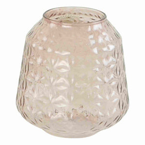 Vaasje glas - Roze