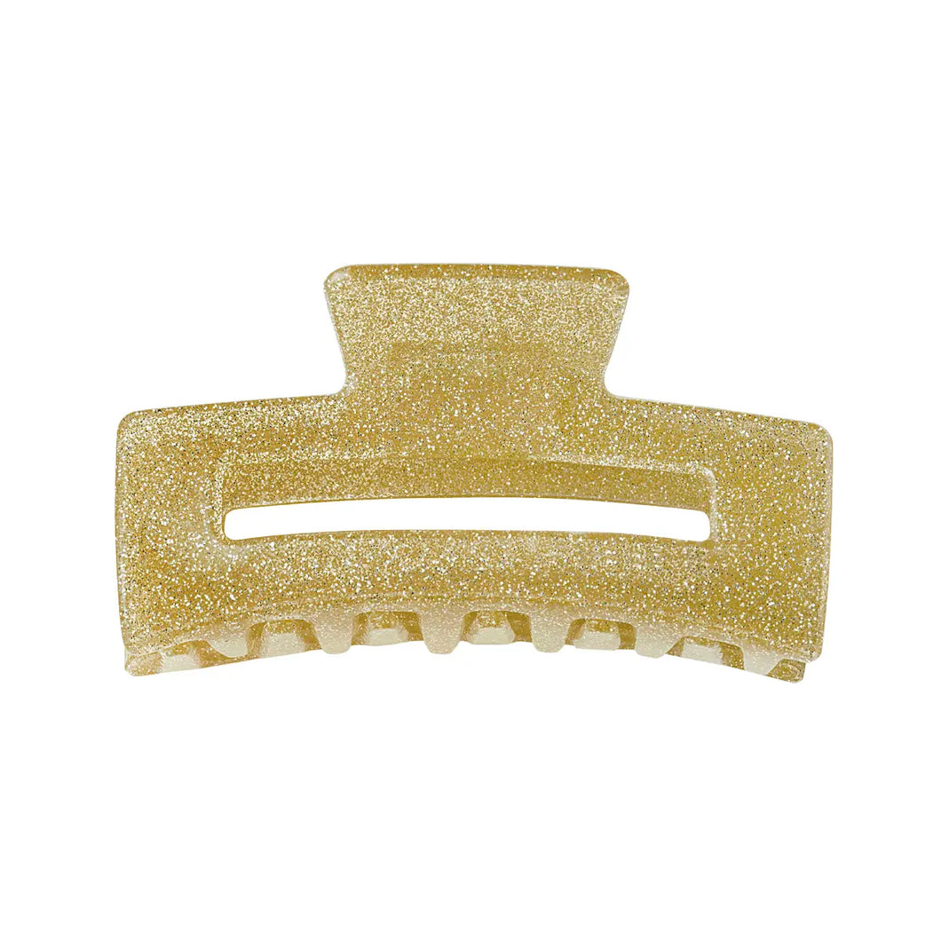 Haarclip - Glitter goud
