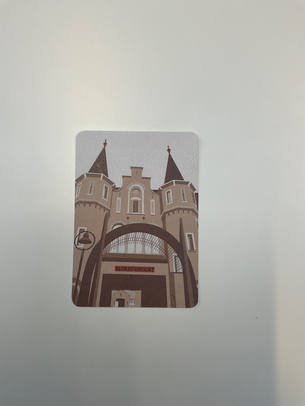 Kaart - Blokhuispoort bruin/beige