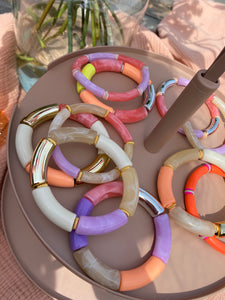 Tube armband dik - op maat