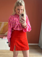 Afbeelding in Gallery-weergave laden, Blouse print - Roze/oranje
