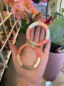 Tube armband dun - op maat