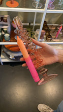 Afbeelding in Gallery-weergave laden, Glazen kaarsenstandaard - Peach
